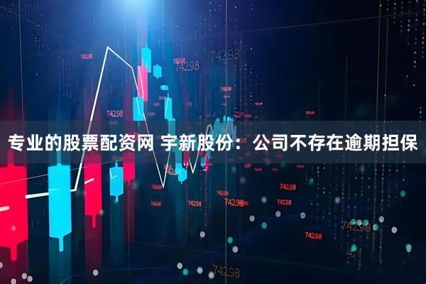 专业的股票配资网 宇新股份：公司不存在逾期担保